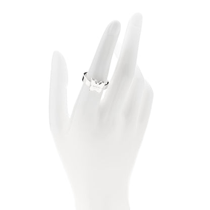 Gucci Sterling Silver Butterfly Band Ring 54 6.75 2 of 7