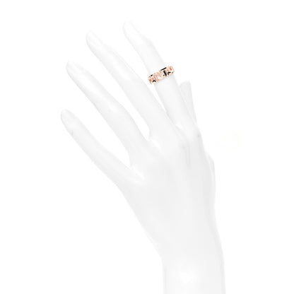 Tiffany 18K Rose Gold Wide T True Ring 45 3.5 2 of 4