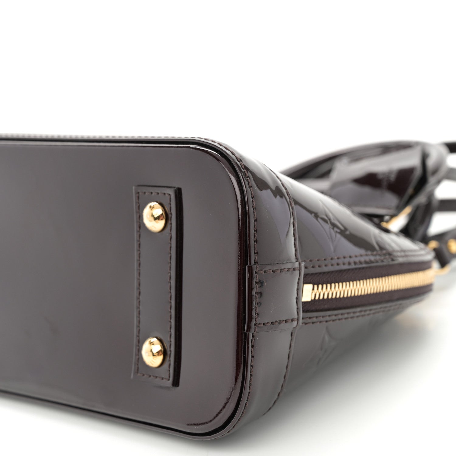 Louis Vuitton Vernis Alma BB Amarante 9 of 9