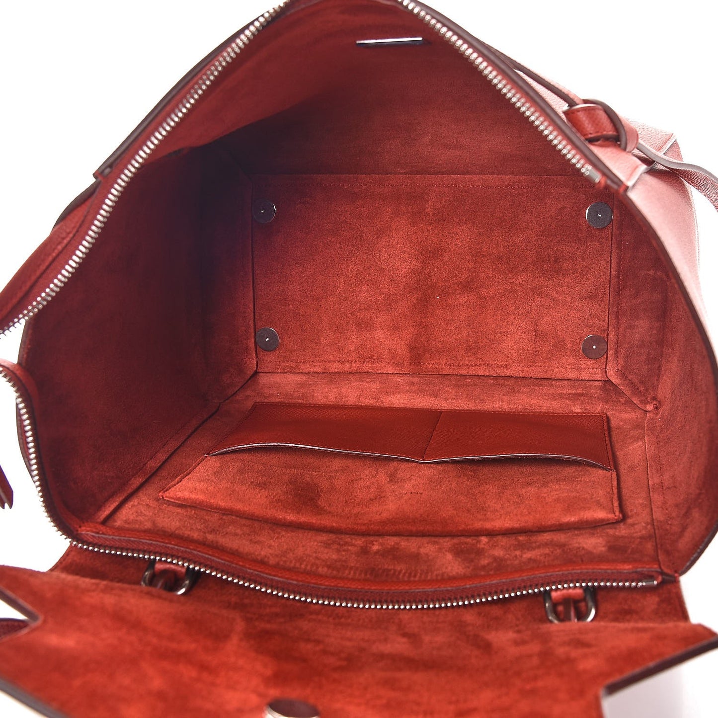 Grained Calfskin Mini Belt Bag Rust