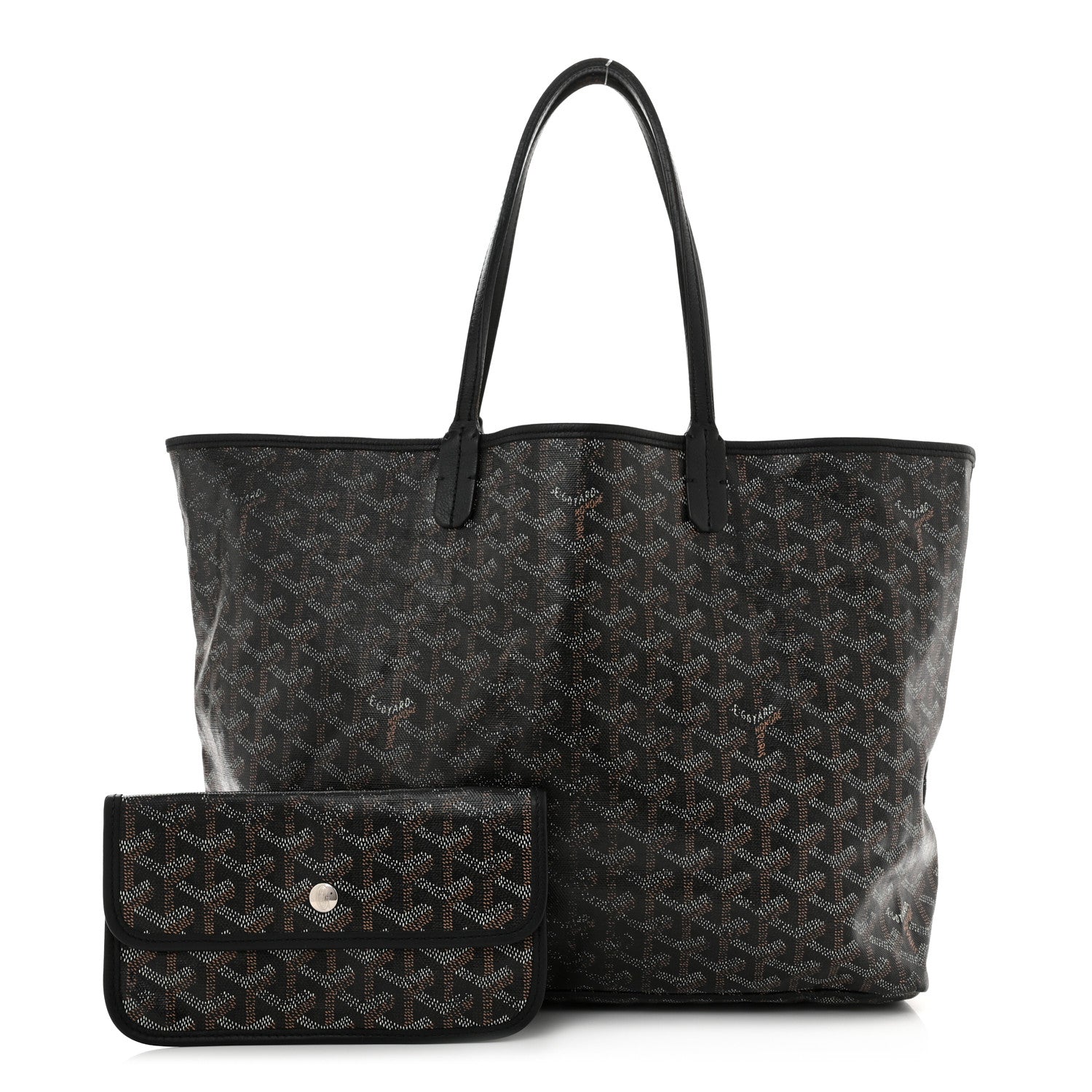Goyard Goyardine Saint Louis PM Black 1 of 12