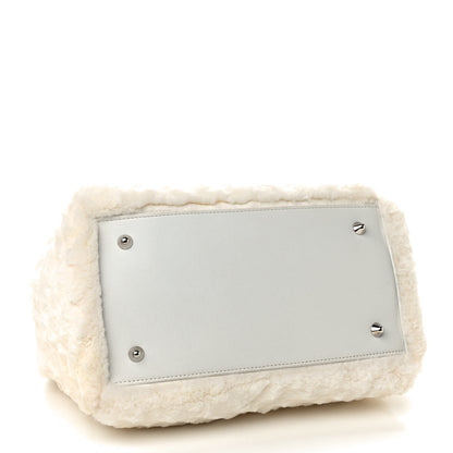 Christian Dior Rabbit Fur Medium Lady Dior Ivory 4 of 9