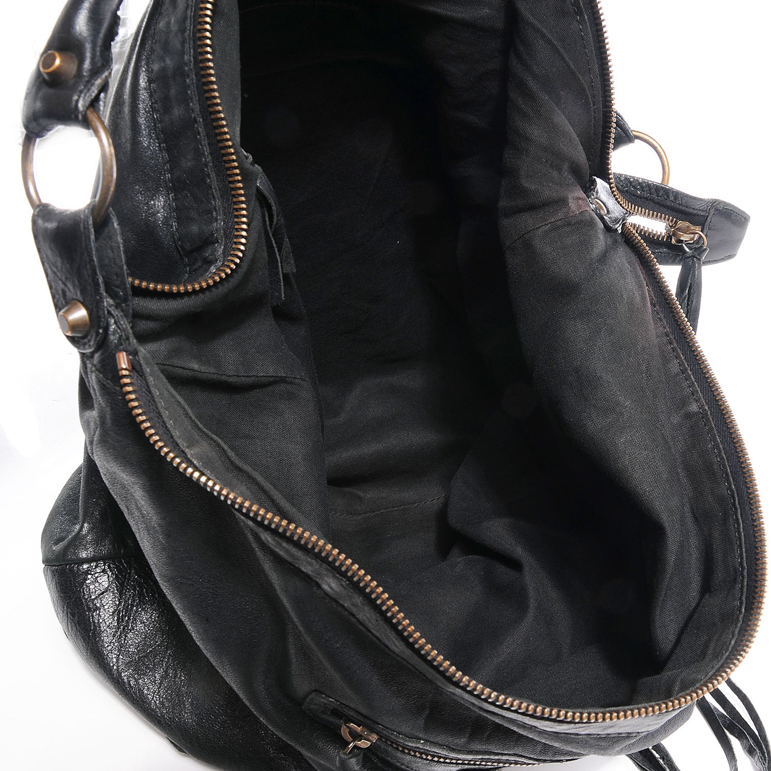 Balenciaga Chevre Day Hobo Black 5 of 7