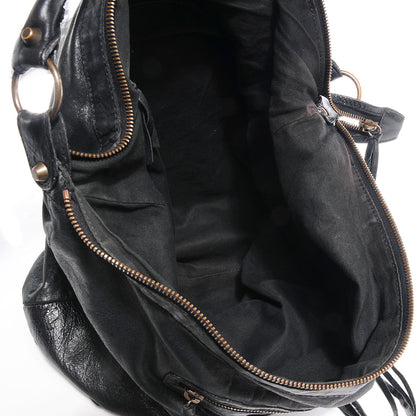 Balenciaga Chevre Day Hobo Black 5 of 7