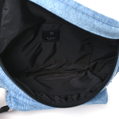 Givenchy Essential U Denim Belt Bag Light Blue 5 of 10