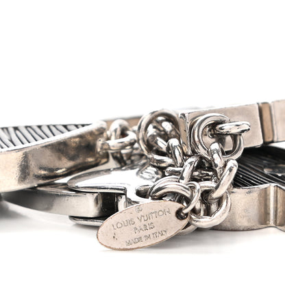 Louis Vuitton Electric Epi Fleur d'Epi Bag Charm Black 4 of 4