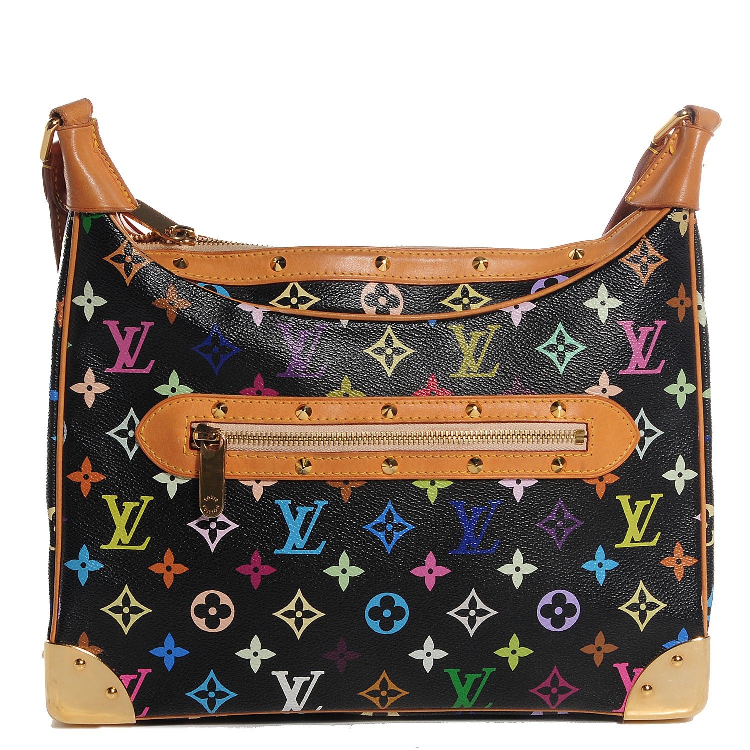 Louis Vuitton Monogram Multicolor Boulogne Black 1 of 6
