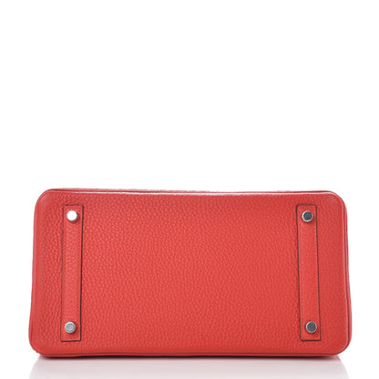 Hermes Togo Birkin 30 Rouge de Coeur 7 of 37