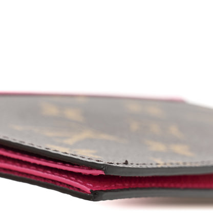 Louis Vuitton Monogram Macassar Passport Cover Fuchsia 9 of 10