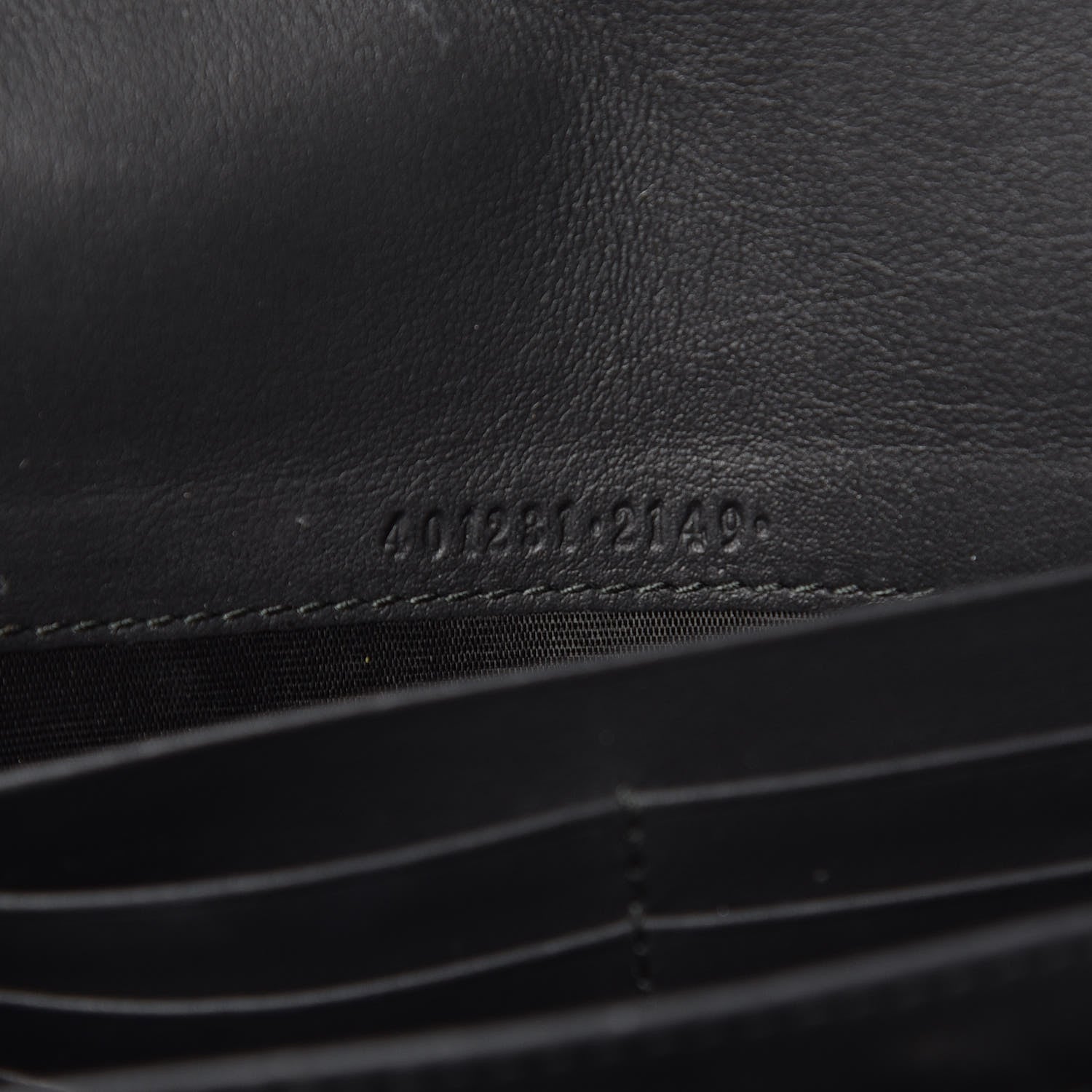 Gucci Suede Mini Dionysus Chain Wallet Black 6 of 11
