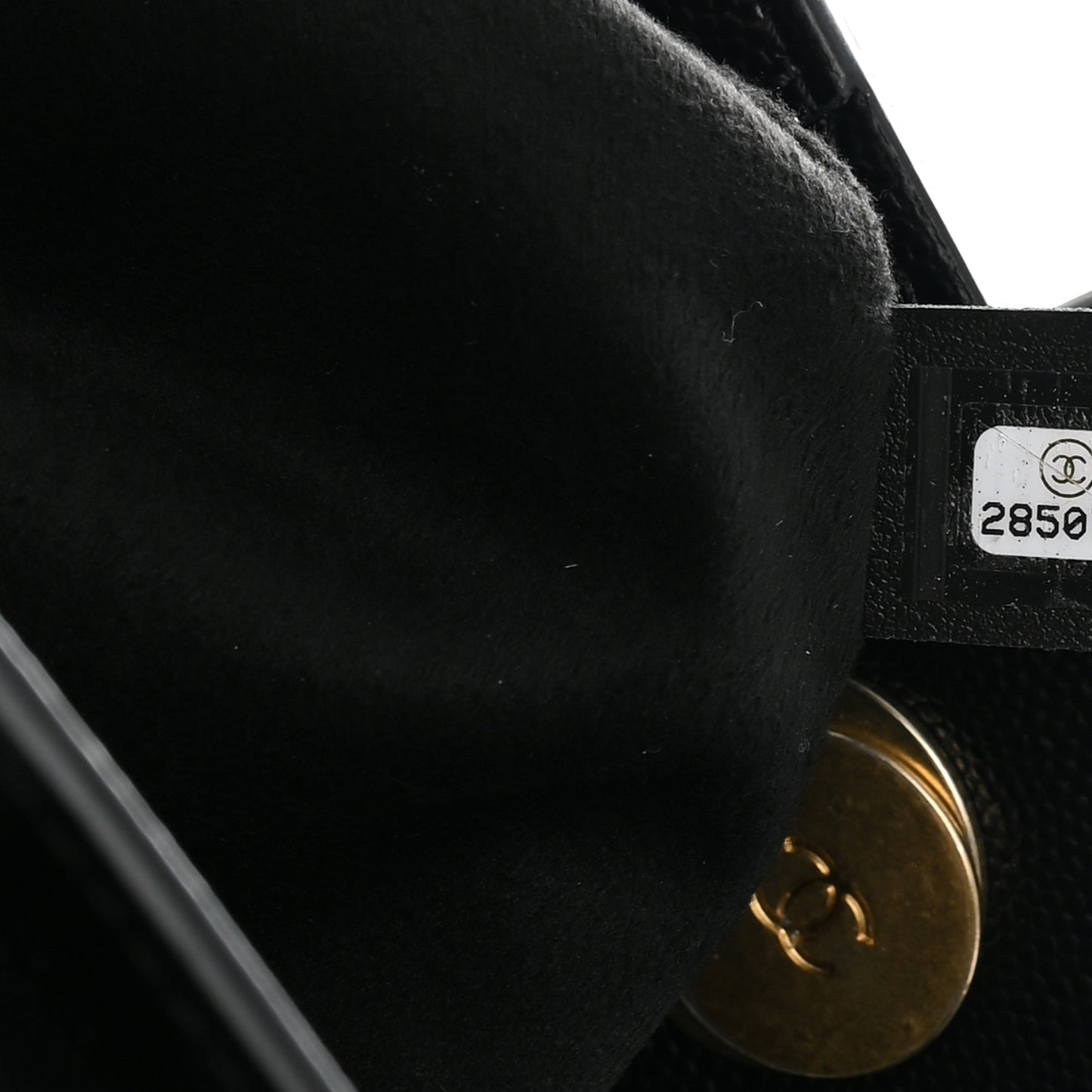 Caviar Medium Studded Deauville Tote Black