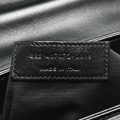 Saint Laurent Calfskin Y Quilted Monogram Toy Loulou Crossbody Bag Black 7 of 10