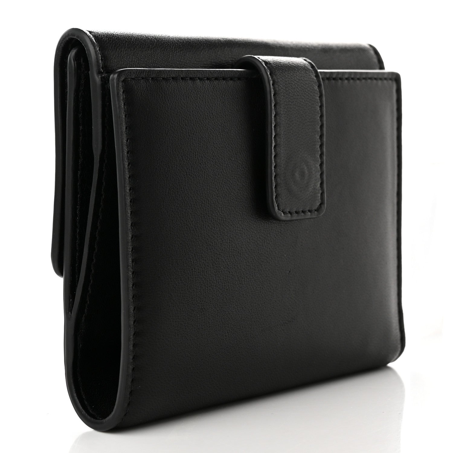 Versace Calfskin Medusa Wallet Black 3 of 10
