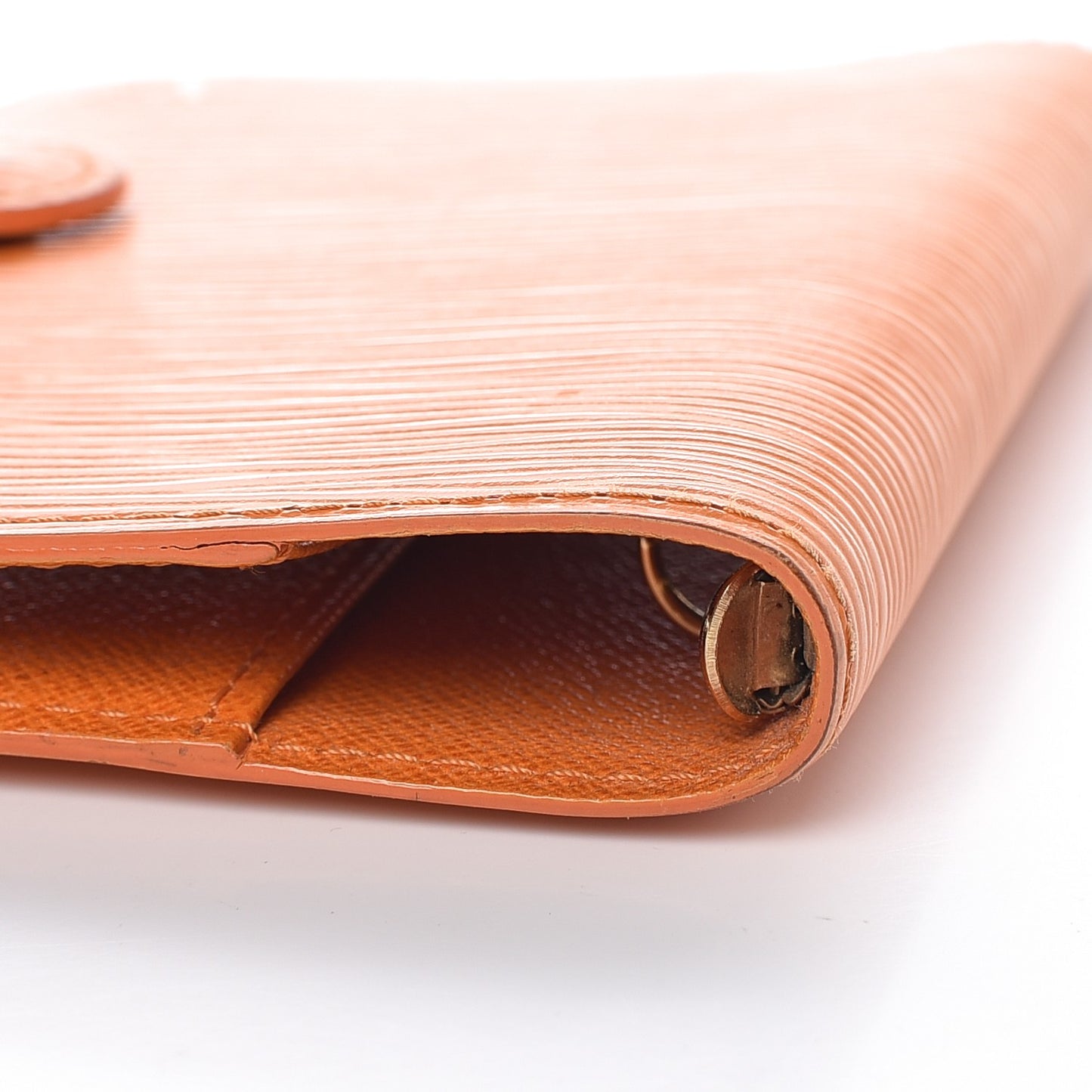 Epi Small Ring Agenda Cover Mandarin