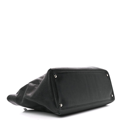 Chanel Calfskin Cerf Executive Shopper Tote Black 4 of 18