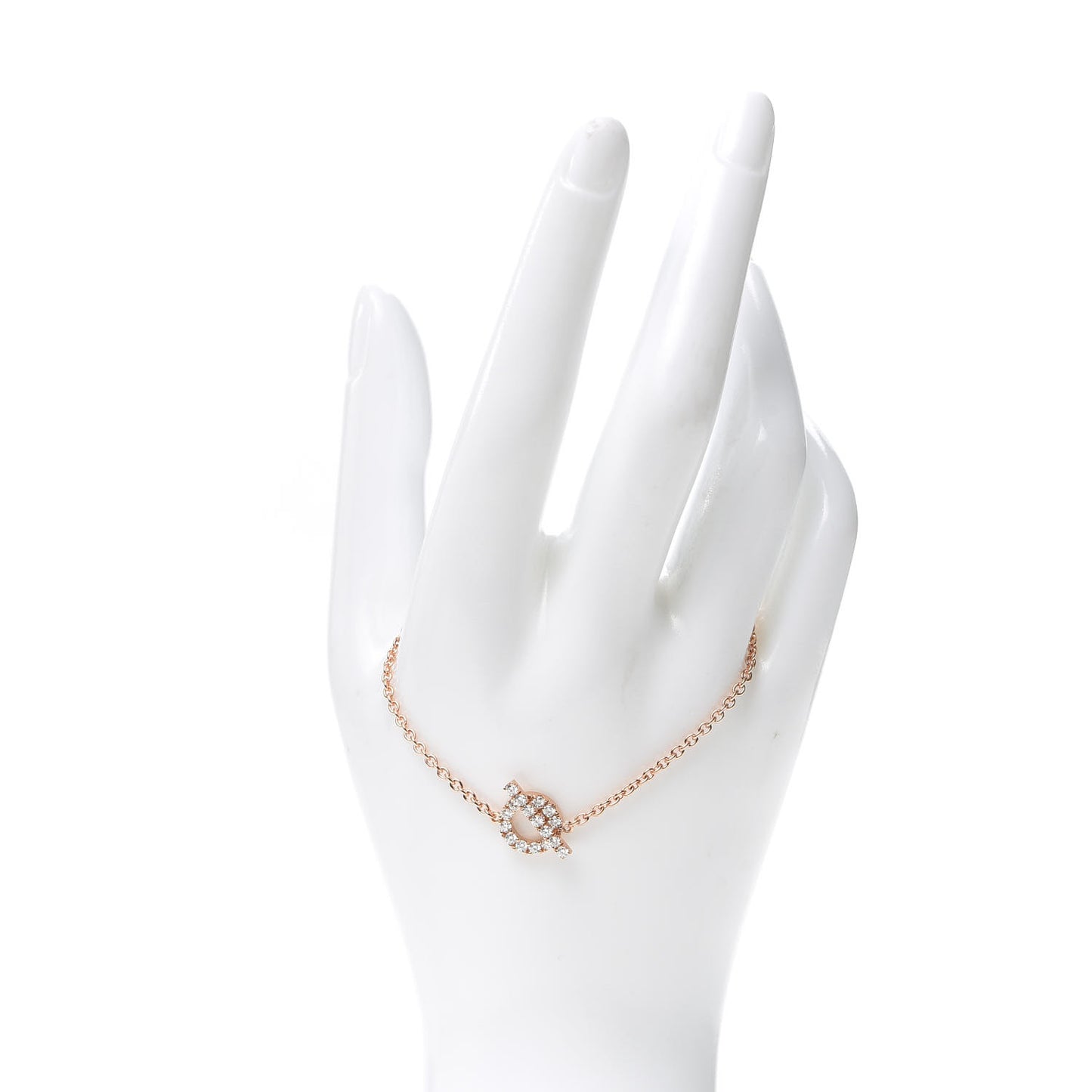 18K Rose Gold Diamond Finesse Bracelet ST