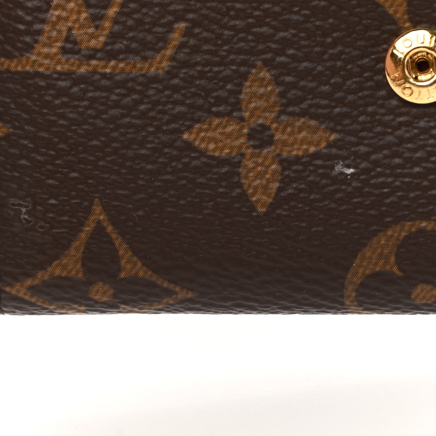 Monogram Rosalie Coin Purse Fuchsia