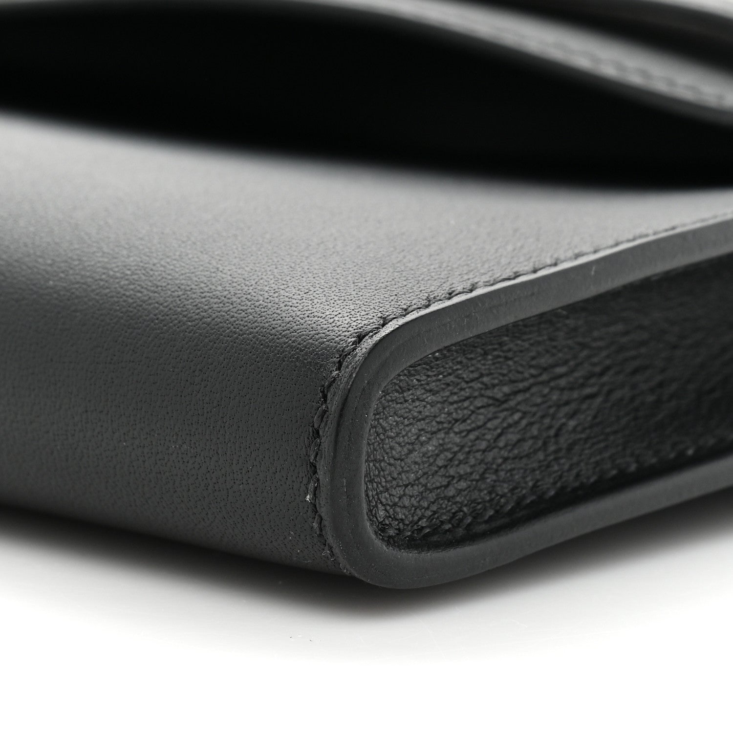 Hermes Swift Kelly Cut Clutch Pochette Black 8 of 14