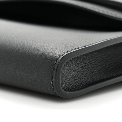 Hermes Swift Kelly Cut Clutch Pochette Black 8 of 14