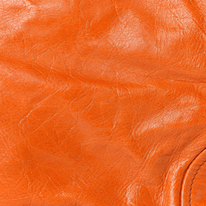 Prada Vitello Shine Top Handle Tote Papaya 14 of 16
