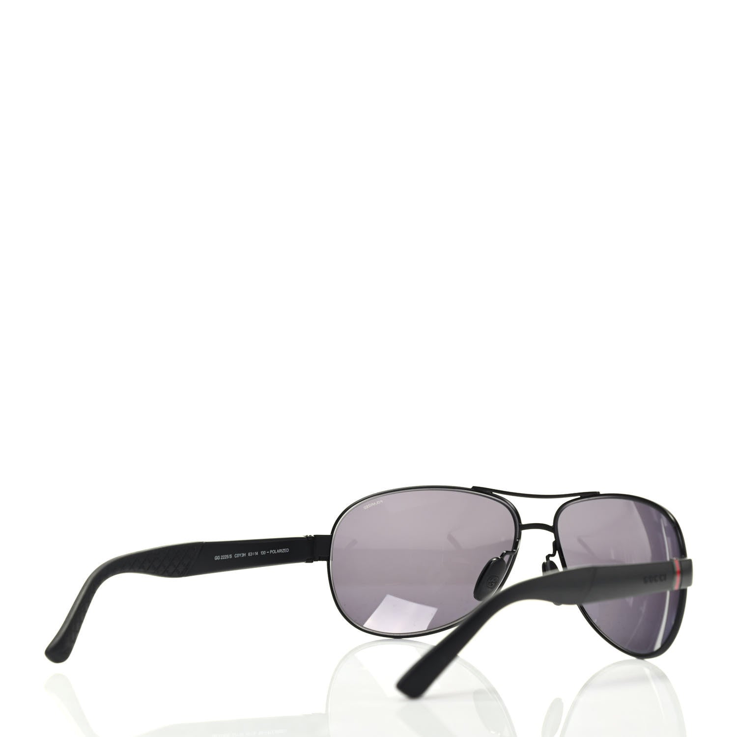 Gucci Metal Round Frame Sunglasses GG2225S Grey 3 of 6