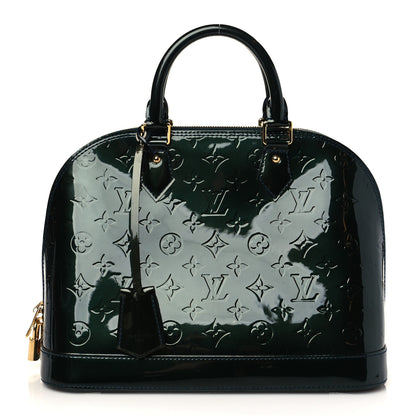 Louis Vuitton Vernis Alma PM Blue Nuit 1 of 6