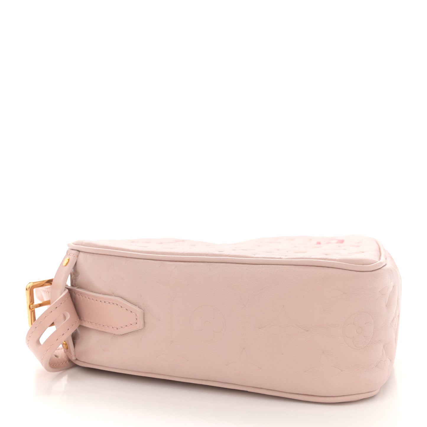 Lambskin Embossed Monogram Fall In Love Sac Coeur Light Pink