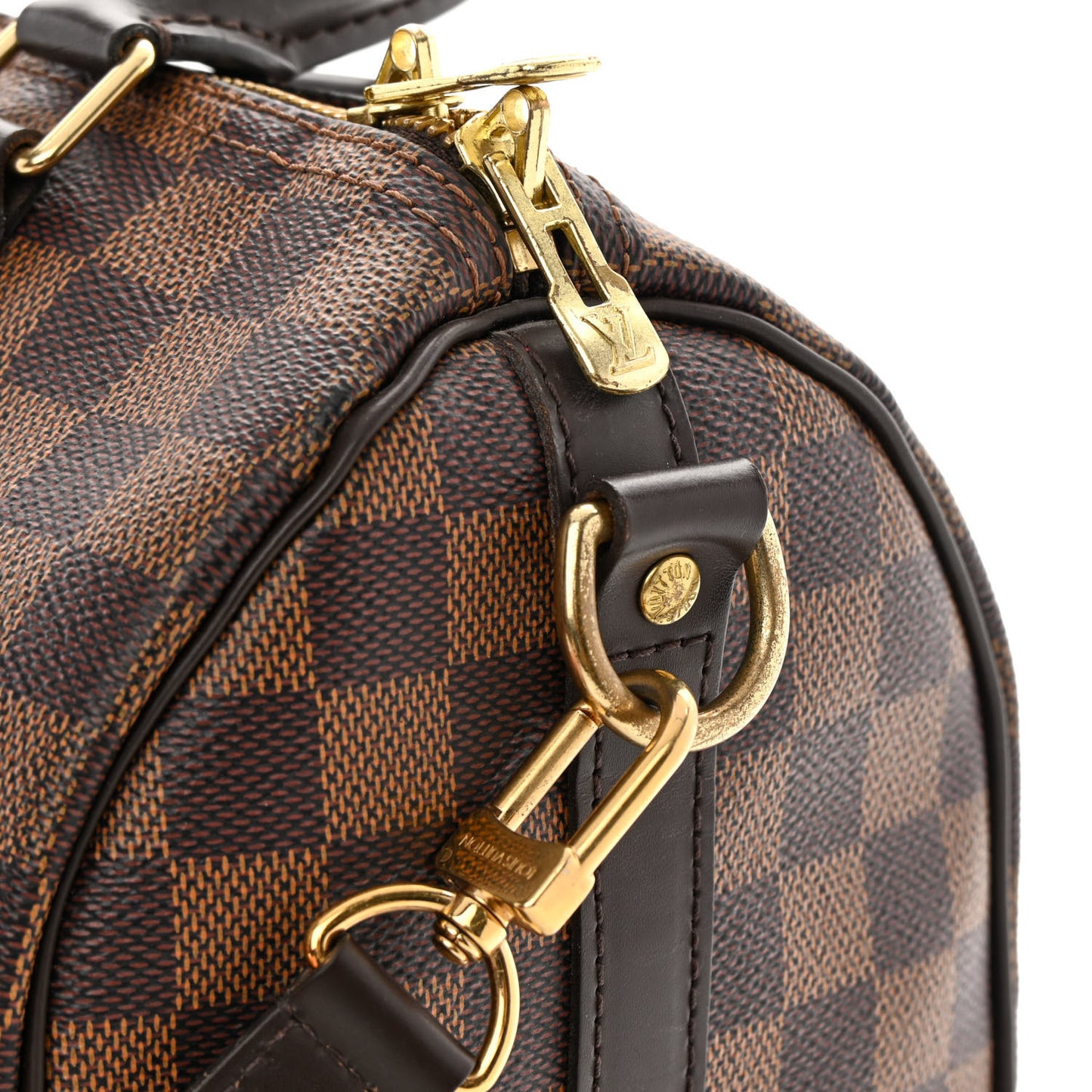 Damier Ebene Speedy Bandouliere 25