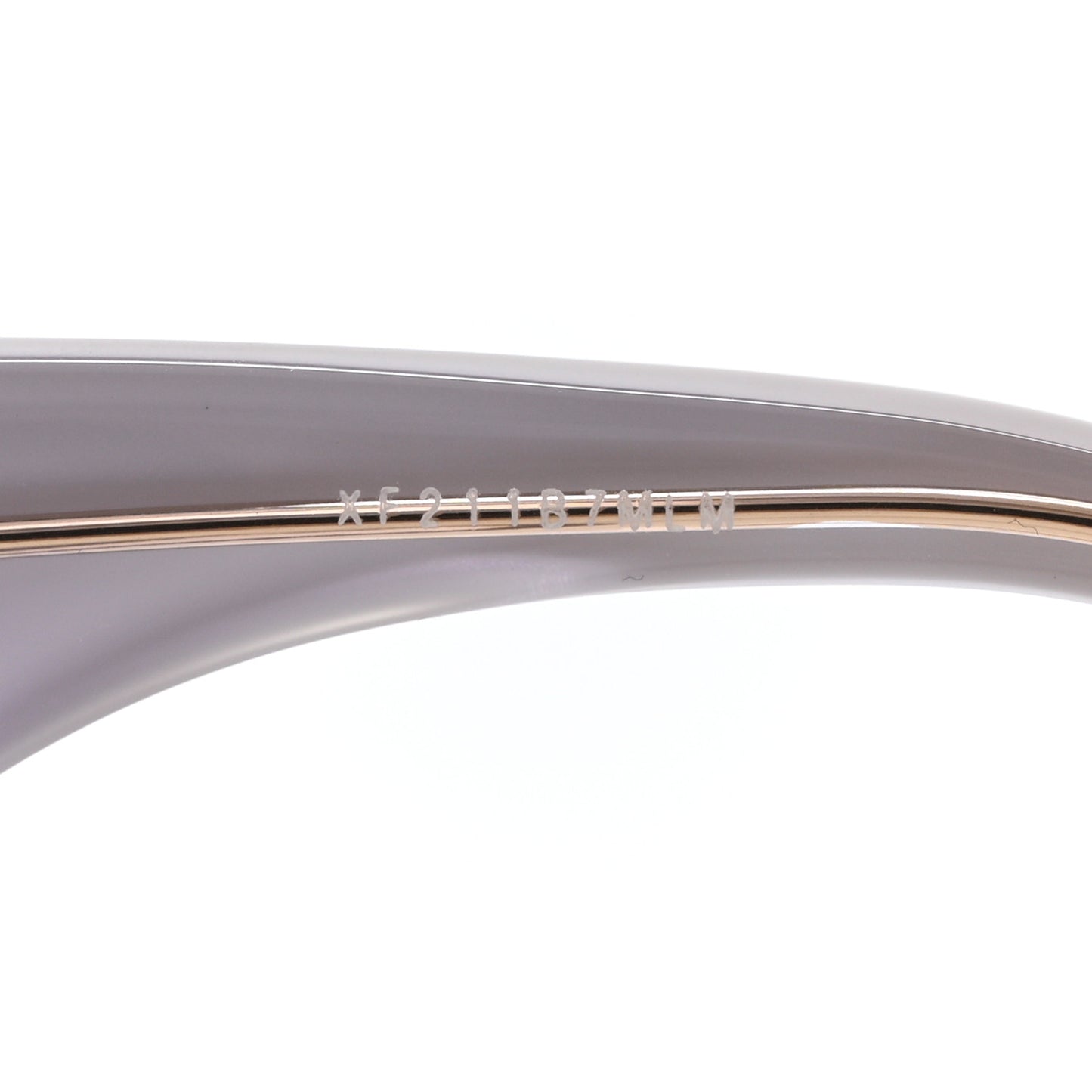Acetate FF Sunglasses FF 0434/G/S White Gold