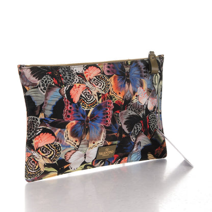 Valentino Garavani Nylon Camubutterfly Rockstud Zip Pouch Multicolor 3 of 6
