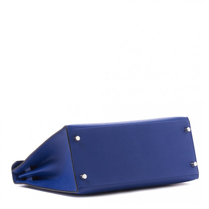 Hermes Epsom Kelly Sellier 28 Bleu Electrique 4 of 32