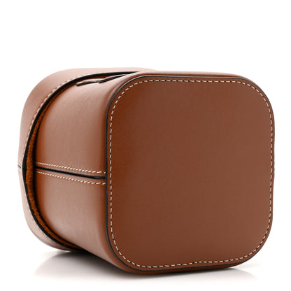 Celine Smooth Calfskin Small Cuir Triomphe Box Tan 4 of 10