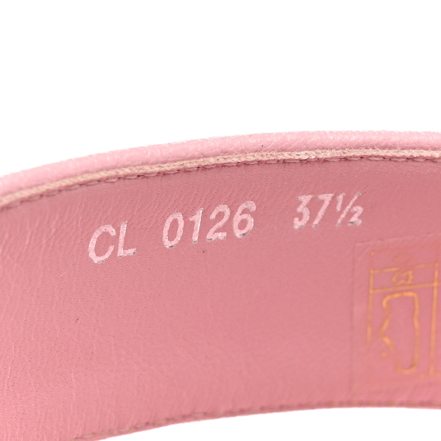 Monogram Bay Flower Harbor Sandals 37.5 Ballerine Poppy