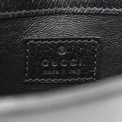 Gucci Jacquard Black Denim GG Monogram Super Mini Dionysus Shoulder Bag Black Ivory 6 of 9