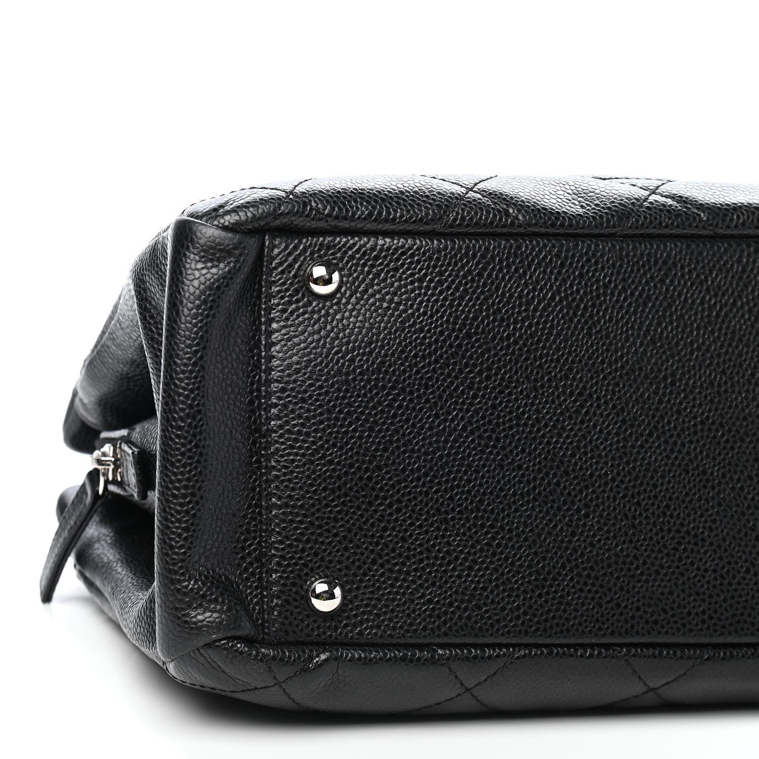 Chanel Caviar Quilted Timeless CC Soft Tote Black 6 of 9