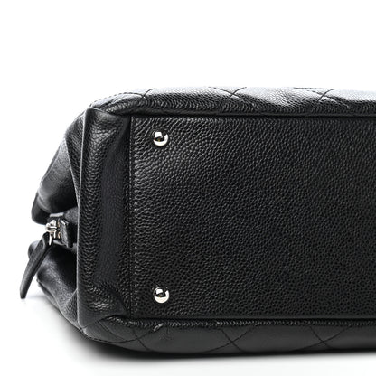 Chanel Caviar Quilted Timeless CC Soft Tote Black 6 of 9