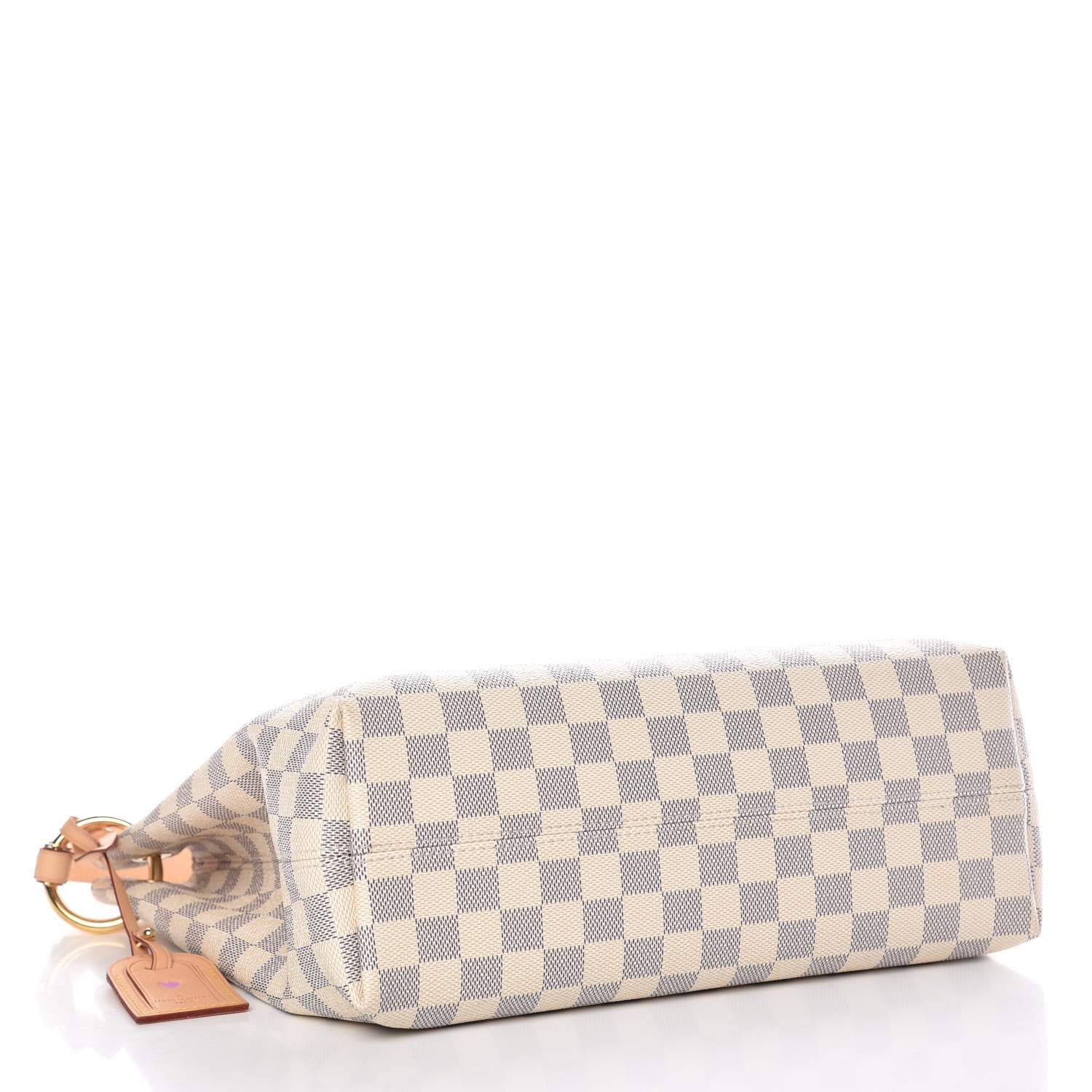Louis Vuitton Damier Azur Graceful PM Rose Ballerine 4 of 12
