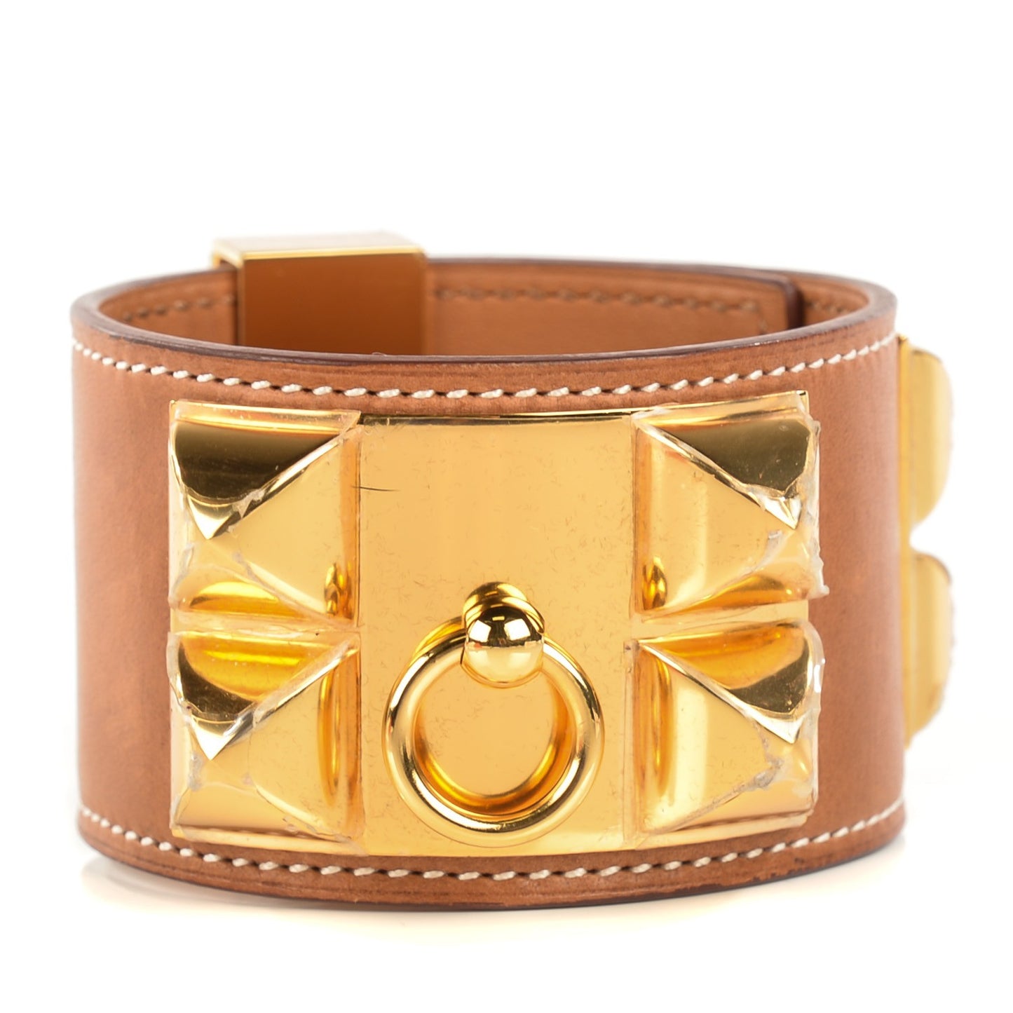 Barenia Collier De Chien CDC Bracelet S Fauve