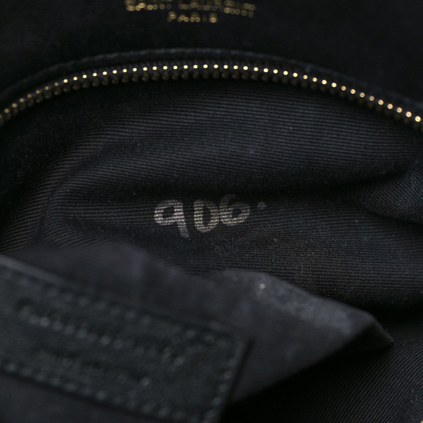 Lambskin Matelasse Monogram Medium Niki Chain Satchel Black