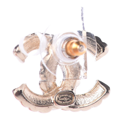 Chanel Pearl Queen of France CC Earrings Gold 3 of 4