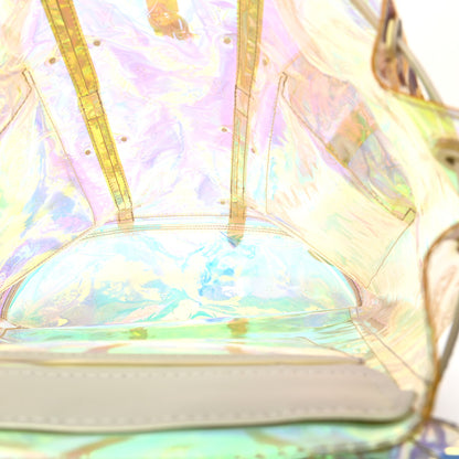Louis Vuitton PVC Monogram Christopher Backpack GM Iridescent Prism 5 of 11