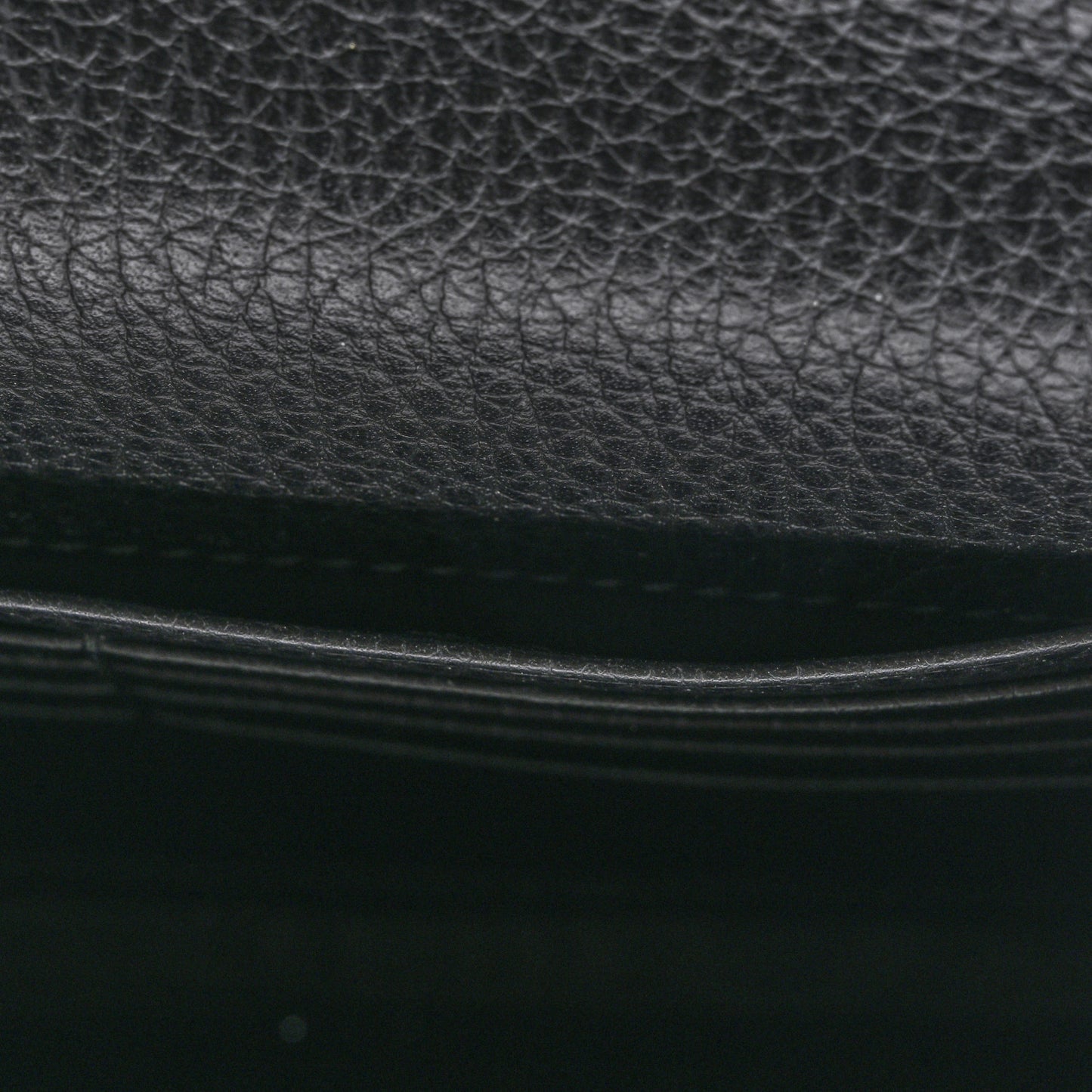 Calfskin Mini Dionysus Chain Wallet Black