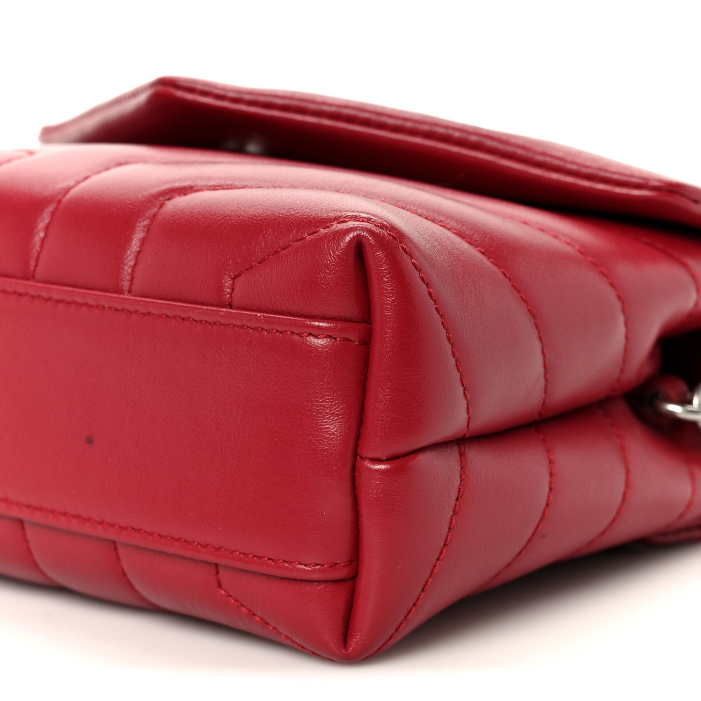 Calfskin Y Quilted Monogram Toy Loulou Crossbody Bag New Lipstick
