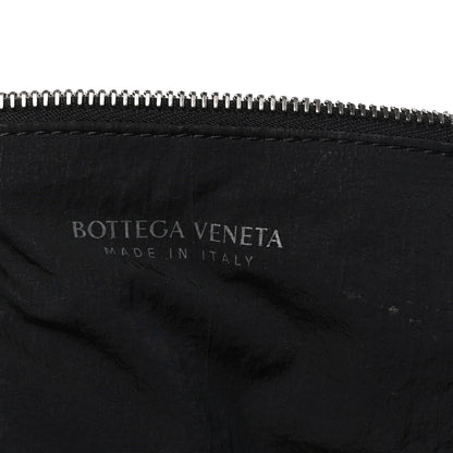Bottega Veneta Paper Calfskin Maxi Intrecciato Cassette Messenger Black 6 of 9