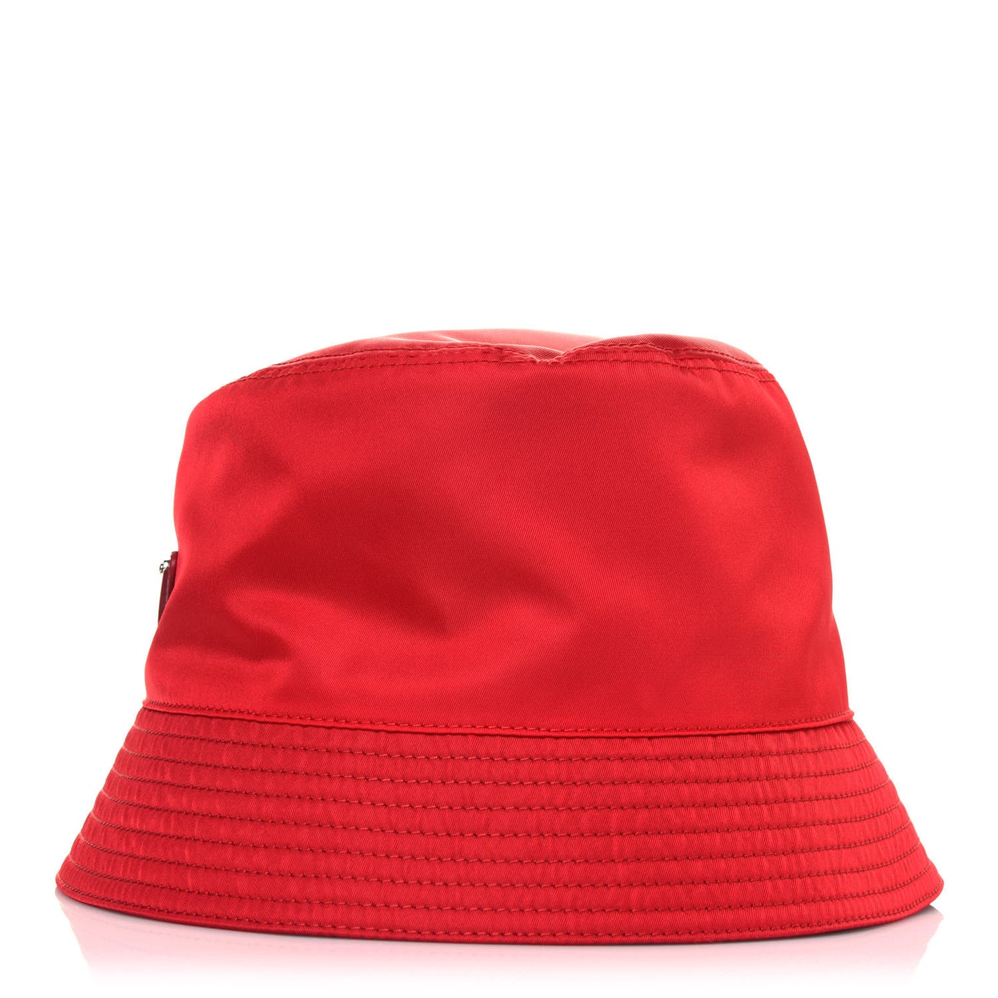Tessuto Nylon Bucket Hat M Rosso