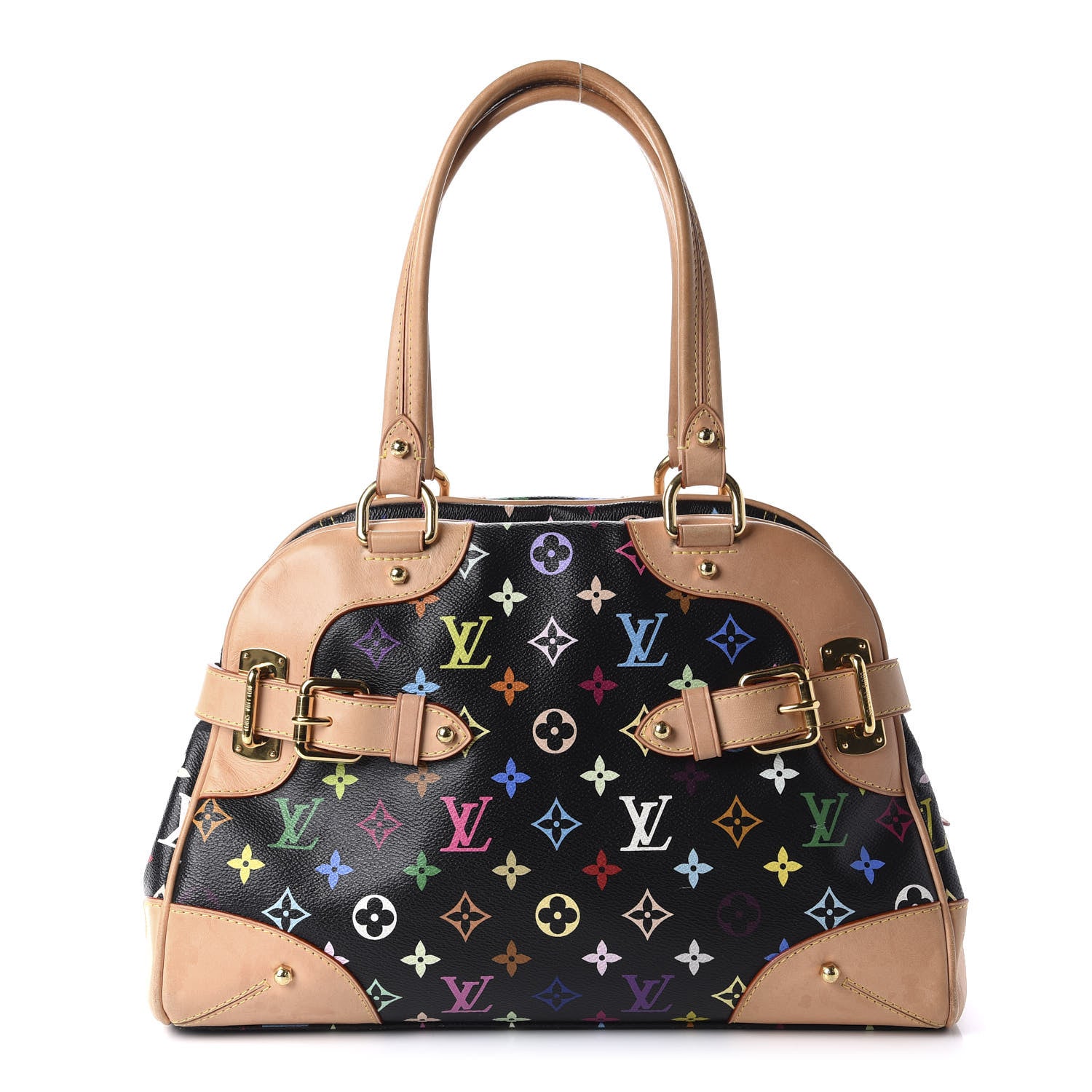 Louis Vuitton Monogram Multicolor Claudia Black 1 of 16
