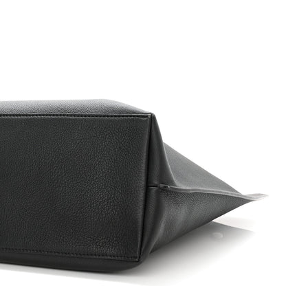 Louis Vuitton Calfskin Lockme Go Tote Black 10 of 10