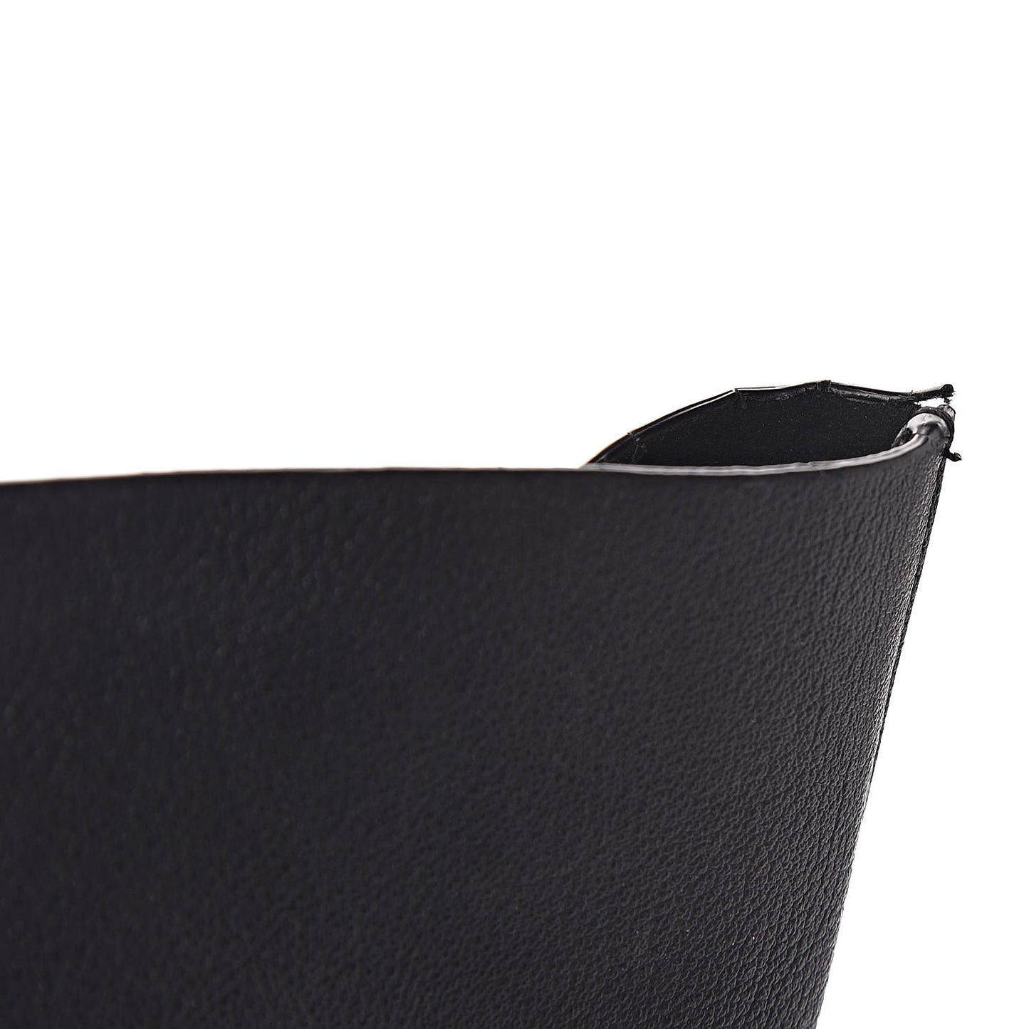Calfskin Large Shopping Tote Black