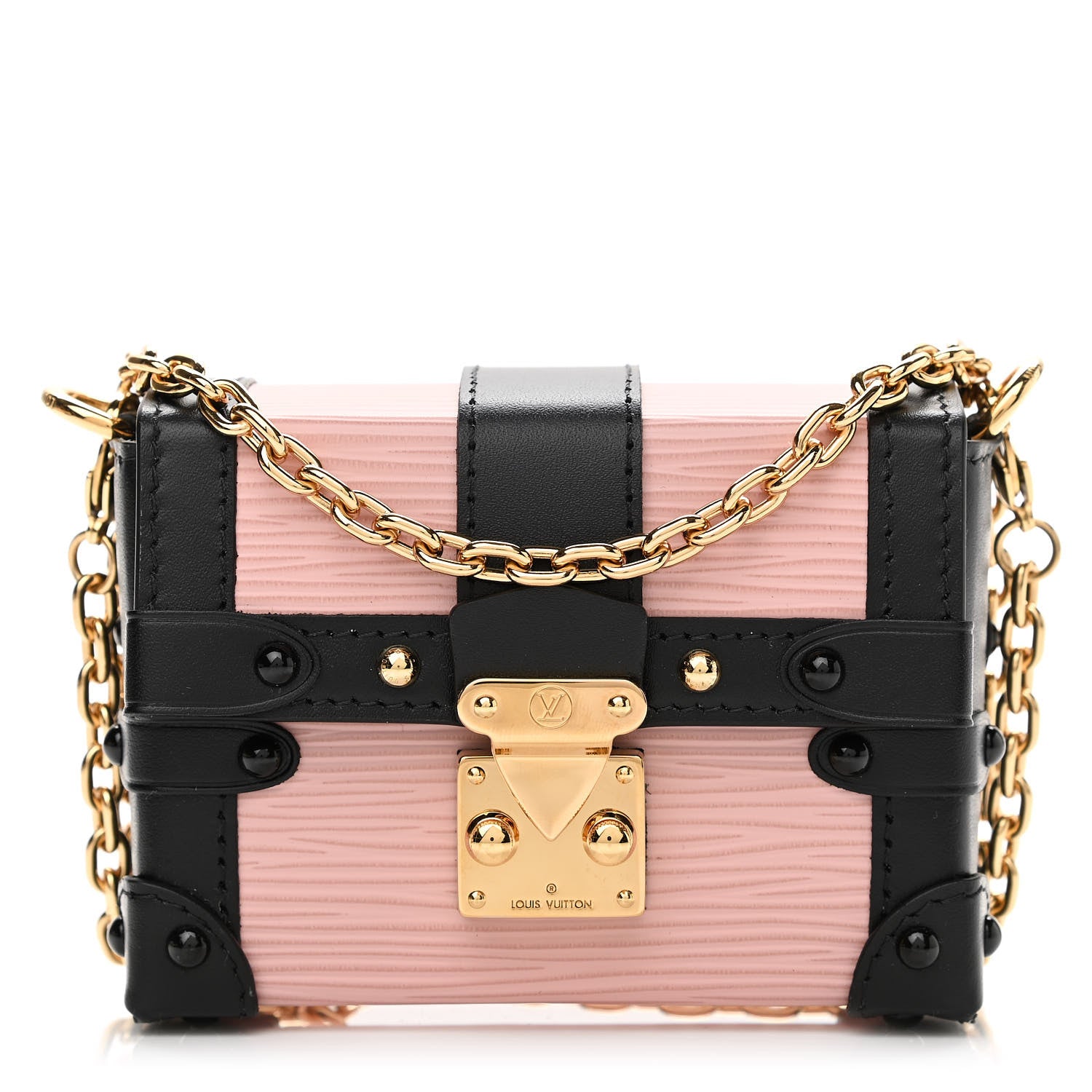 Louis Vuitton Epi Essential Trunk NM Rose Ballerine 1 of 9