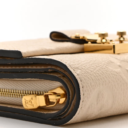 Louis Vuitton Empreinte Metis Compact Wallet Cream 8 of 9